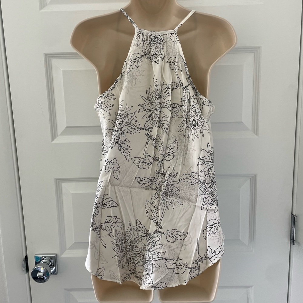 **NWT** Silk Blend Blouse - Picture 7 of 10